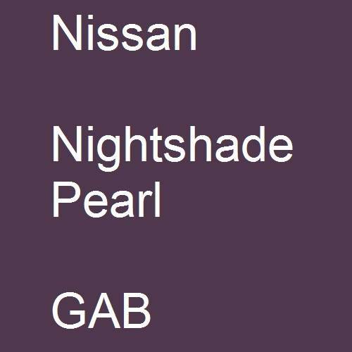 Nissan, Nightshade Pearl, GAB.